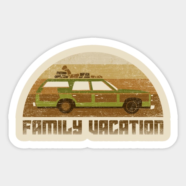 Vintage Vacation Sticker by kg07_shirts